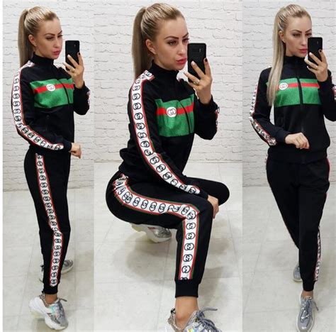 gucci sweatsuit replica|women's gucci sweatsuit.